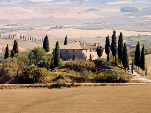 Toskana - Casa bei Pienza - Credit Frank Gindler