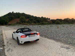 TOS-Flußdurchfahrt in der Maremma