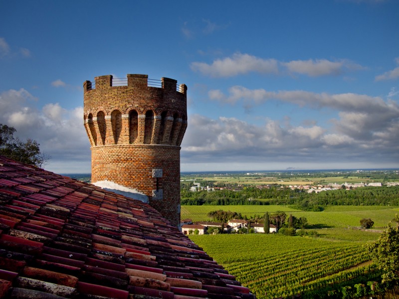 Castello di Buttrio - Ausblick