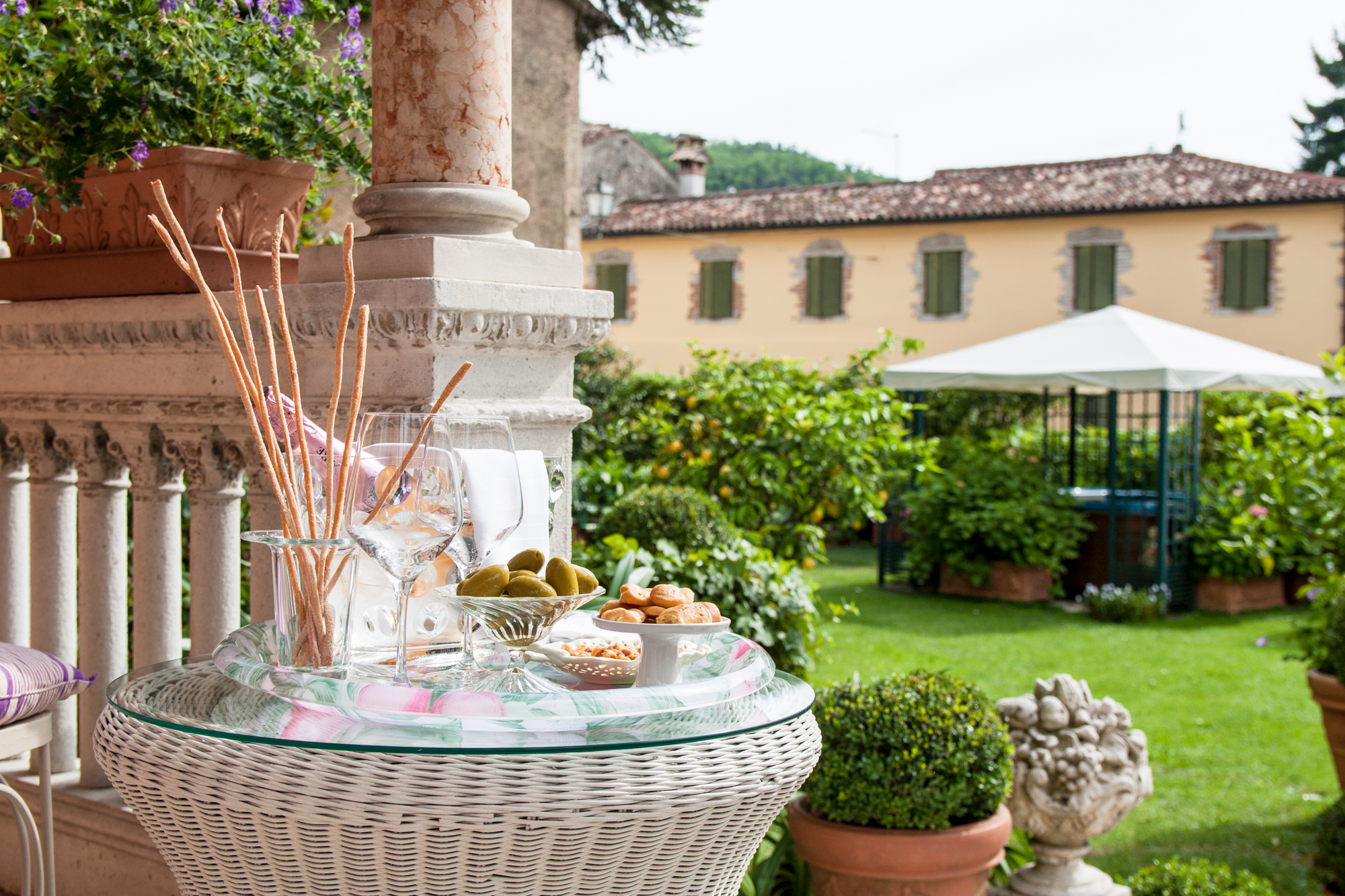 Villa Abbazia in Follina im Valdobbiadene/Veneto