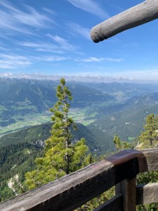 Blick vom Friedenskirchlein am Stoderzinken