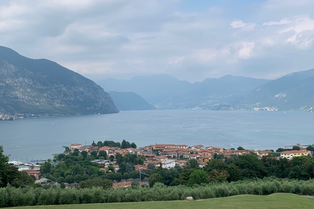 Blick auf den Iseosee